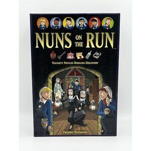 Nuns on the Run Board Game 4117 by Mayfair 100% complete 2010 EUC 2-8 players
